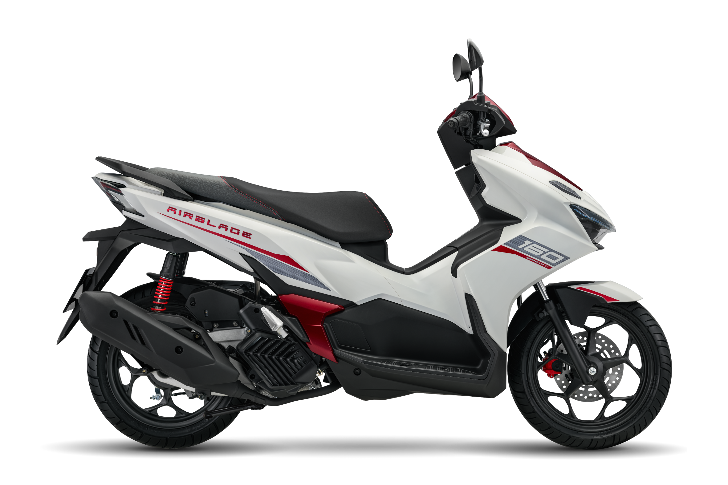 Air Blade 160/125 — 160 Thể Thao — 2026 — màu Trắng Đỏ Đen, góc nhìn 1