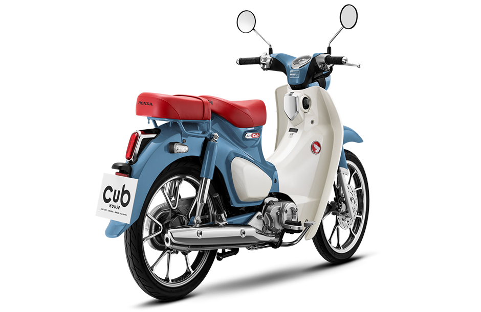 Super Cub C125 — Tư thế lái xe thoải mái