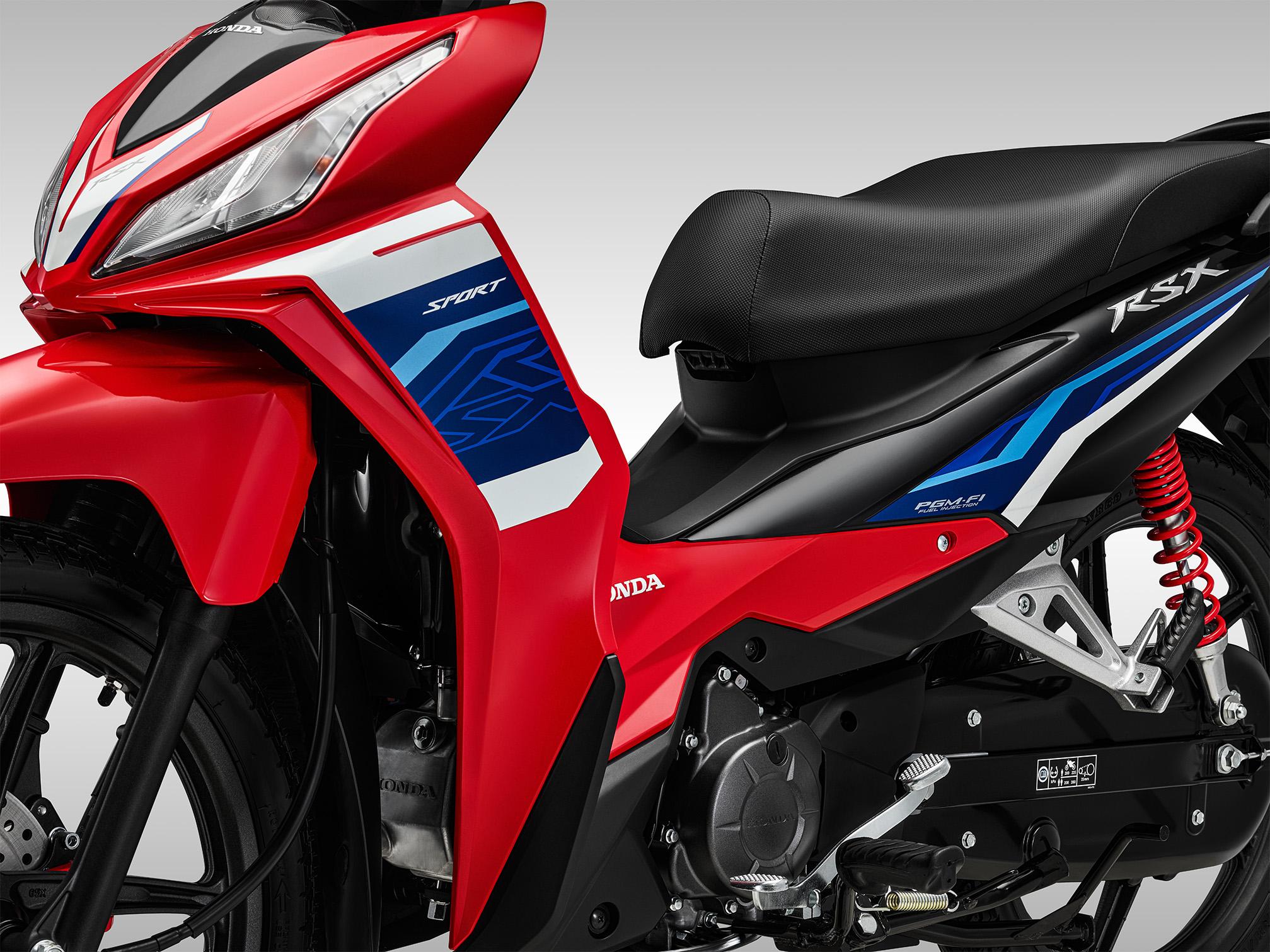 Wave RSX — Thiết kế thân xe linh hoạt