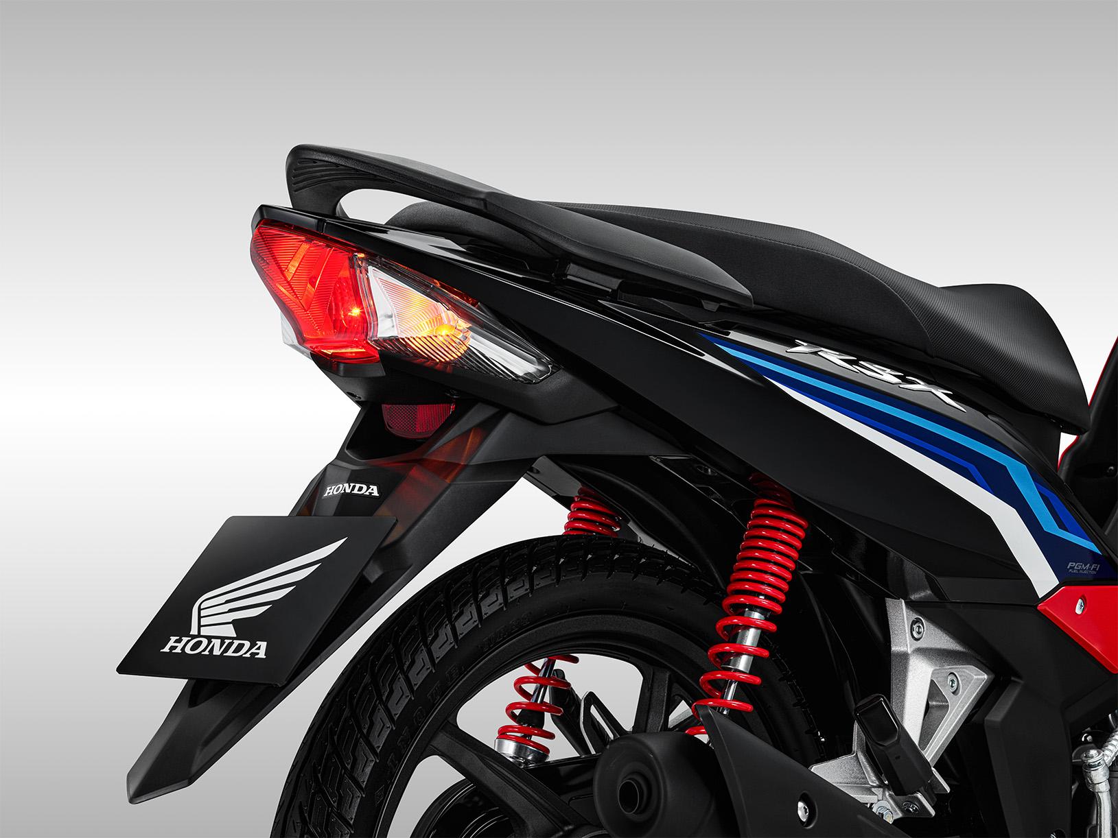 Wave RSX — Thiết kế phía sau thể thao mạnh mẽ