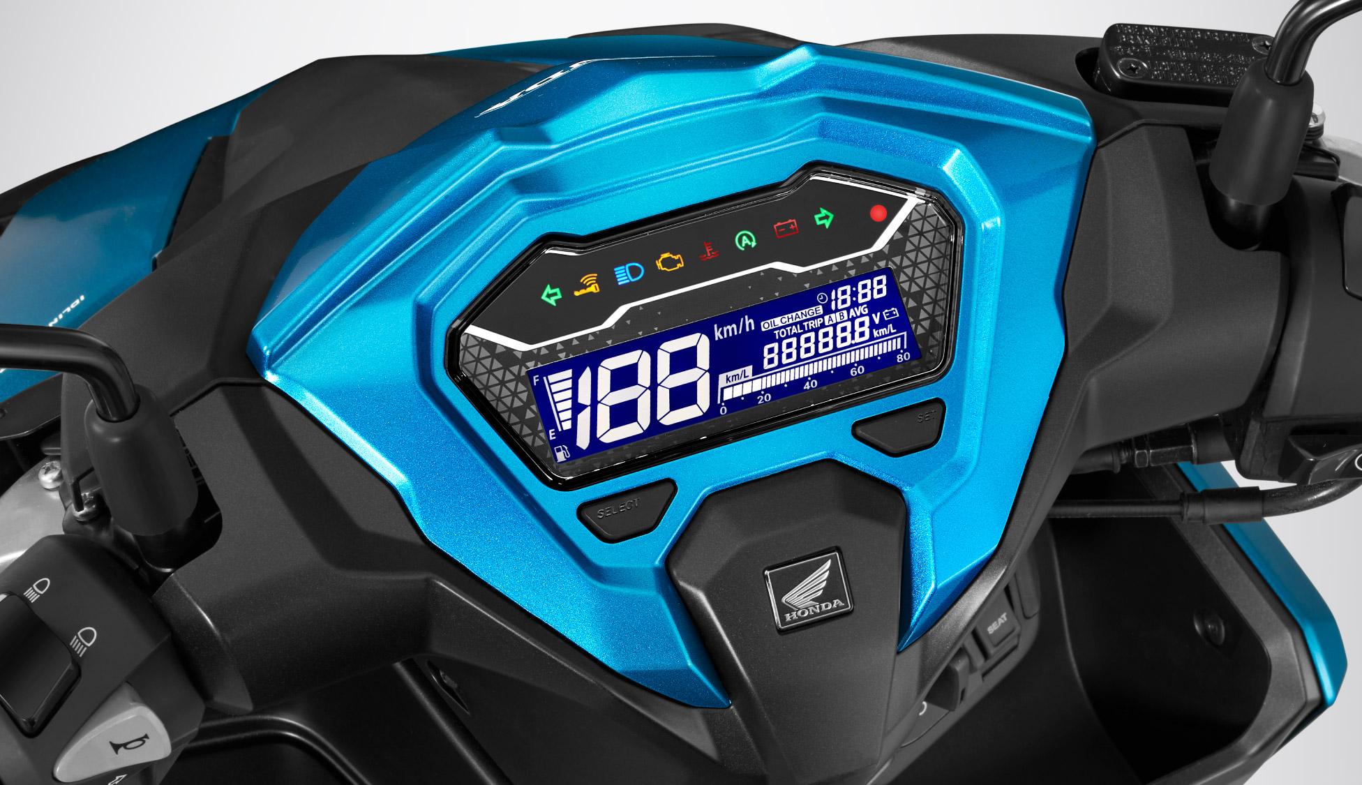 Vario 125 — Mặt đồng hồ LCD toàn phần hiện đại