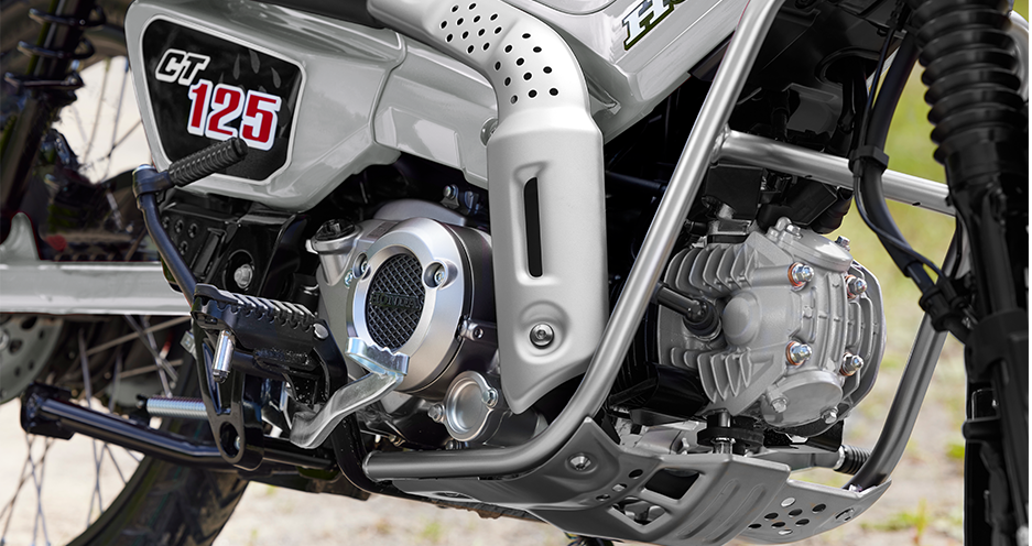 CT125 — Khung bảo vệ gầm và động cơ