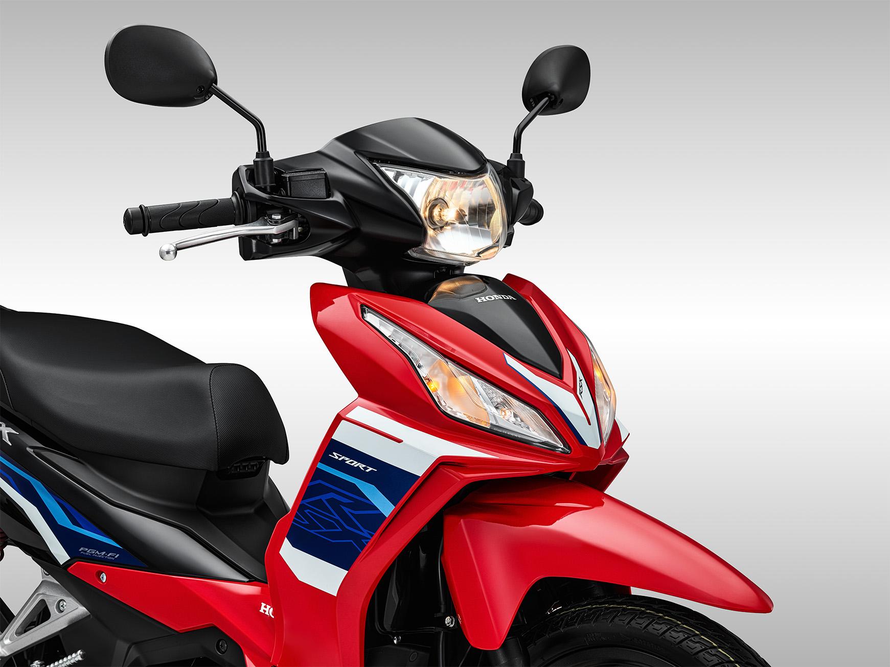 Wave RSX — Đèn chiếu sáng phía trước luôn bật sáng khi xe vận hành