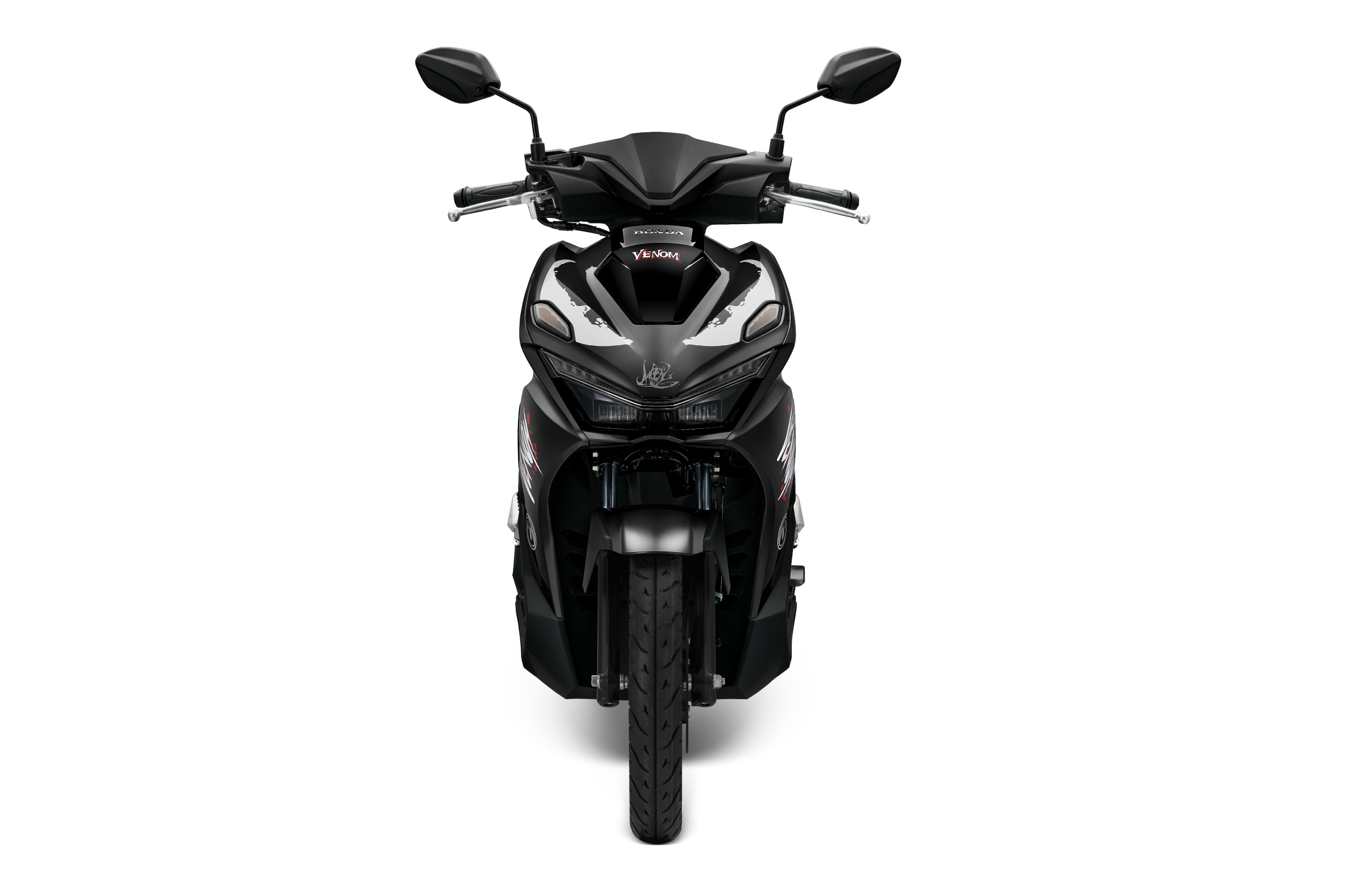Air Blade 160/125 — Marvel Venom — 2026 — màu Đen, góc nhìn 3
