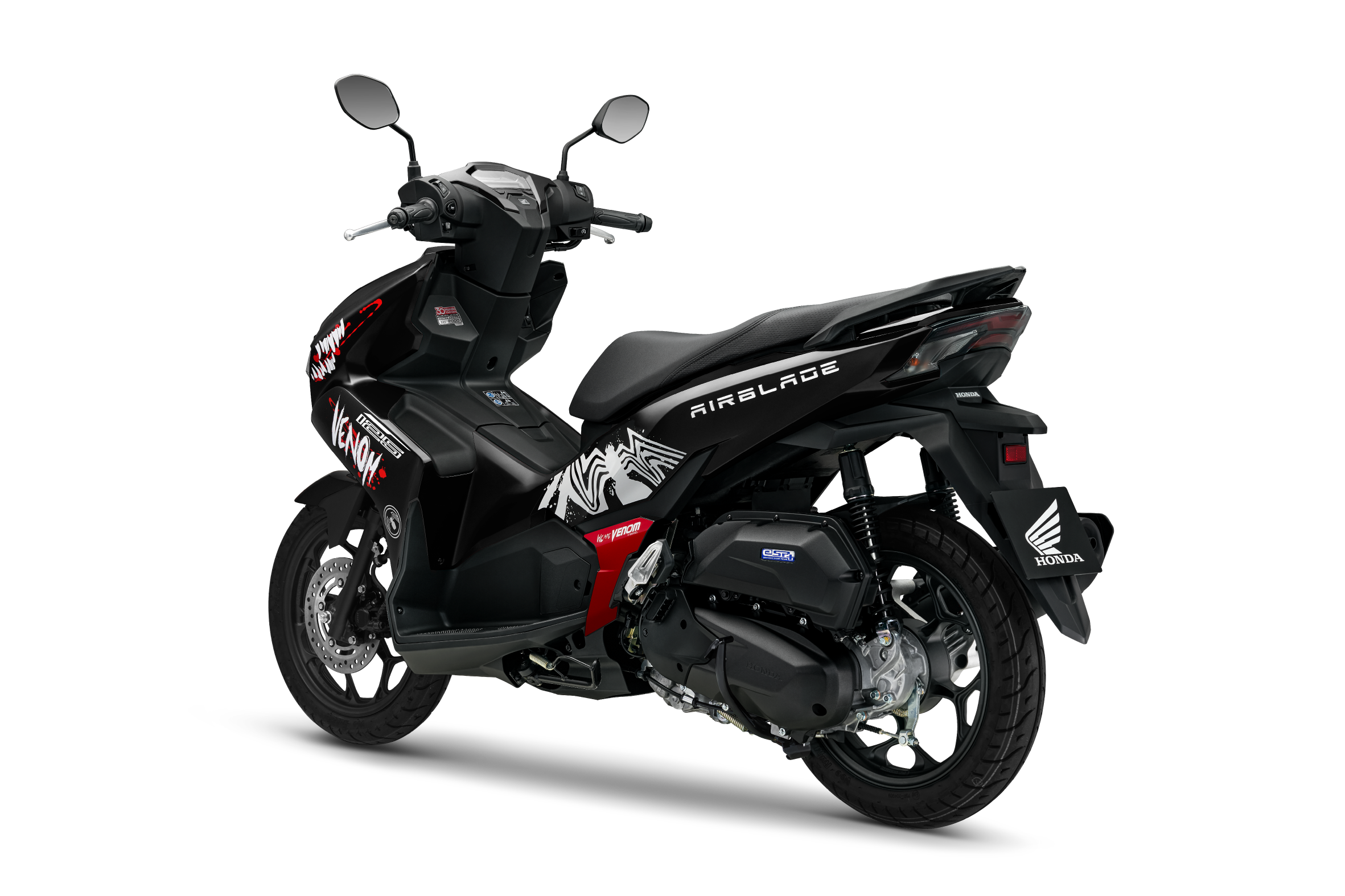 Air Blade 160/125 — Marvel Venom — 2026 — màu Đen, góc nhìn 6