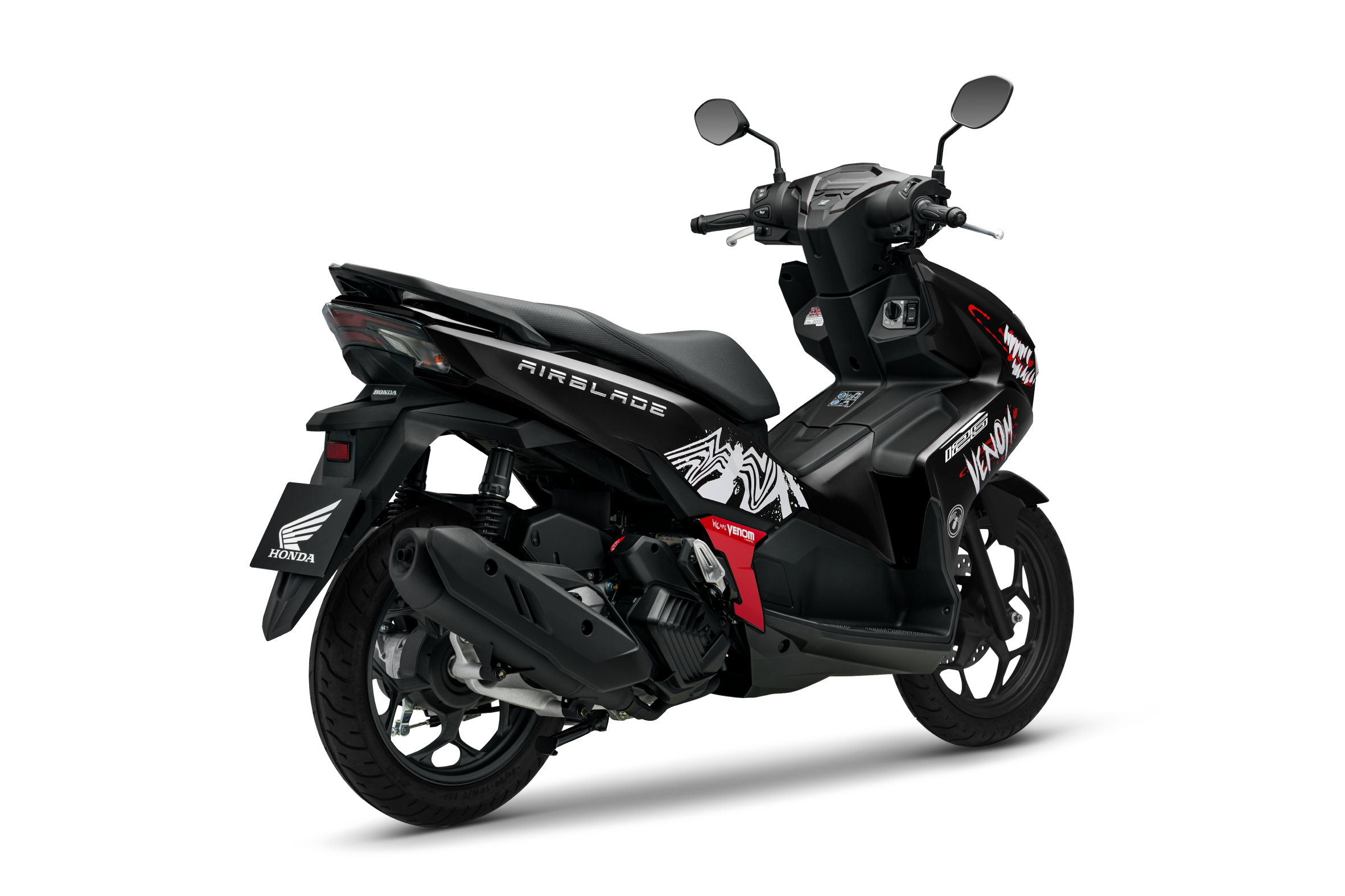 Air Blade 160/125 — Marvel Venom — 2026 — màu Đen, góc nhìn 8