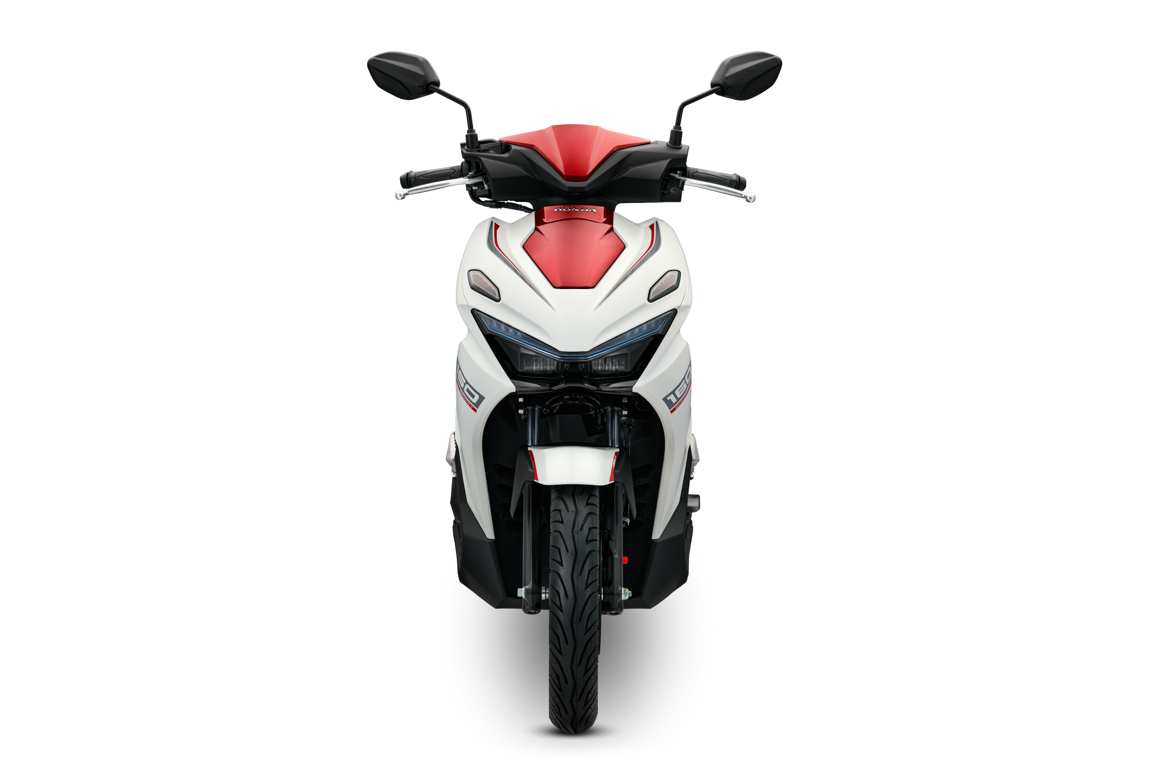 Air Blade 160/125 — 160 Thể Thao — 2026 — màu Trắng Đỏ Đen, góc nhìn 3