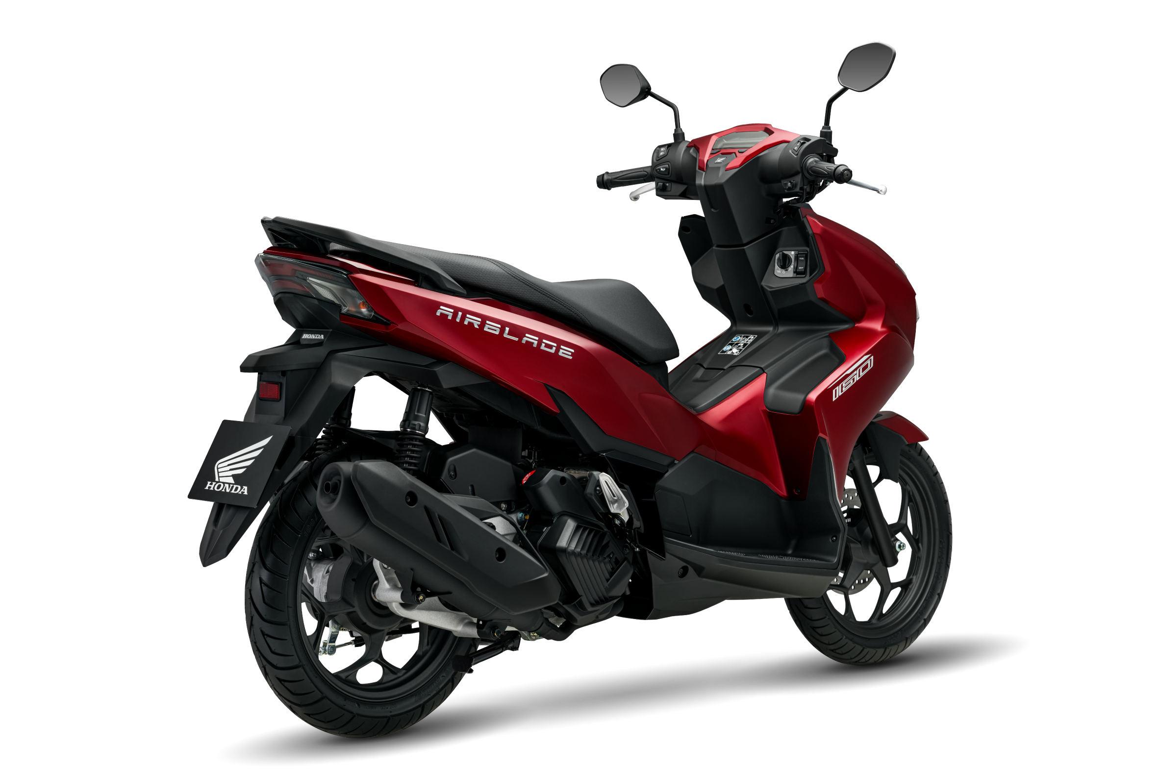 Air Blade 160/125 — 160 Tiêu Chuẩn — 2026 — màu Đỏ Đen, góc nhìn 8