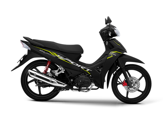 Blade 110 | Thể Thao | 2023 — màu Đen, góc nhìn 3