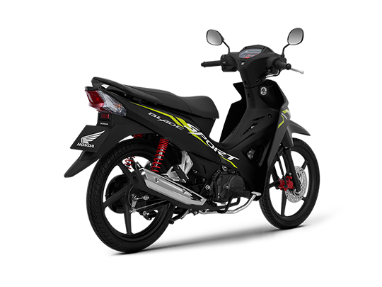 Blade 110 | Thể Thao | 2023 — màu Đen, góc nhìn 4