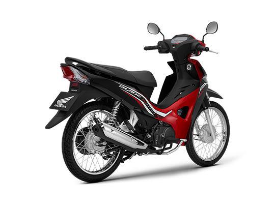 Blade 110 | Tiêu Chuẩn | 2023 — màu Đen Đỏ, góc nhìn 4