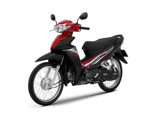 Blade 110 | Tiêu Chuẩn | 2023 — màu Đen Đỏ, góc nhìn 8