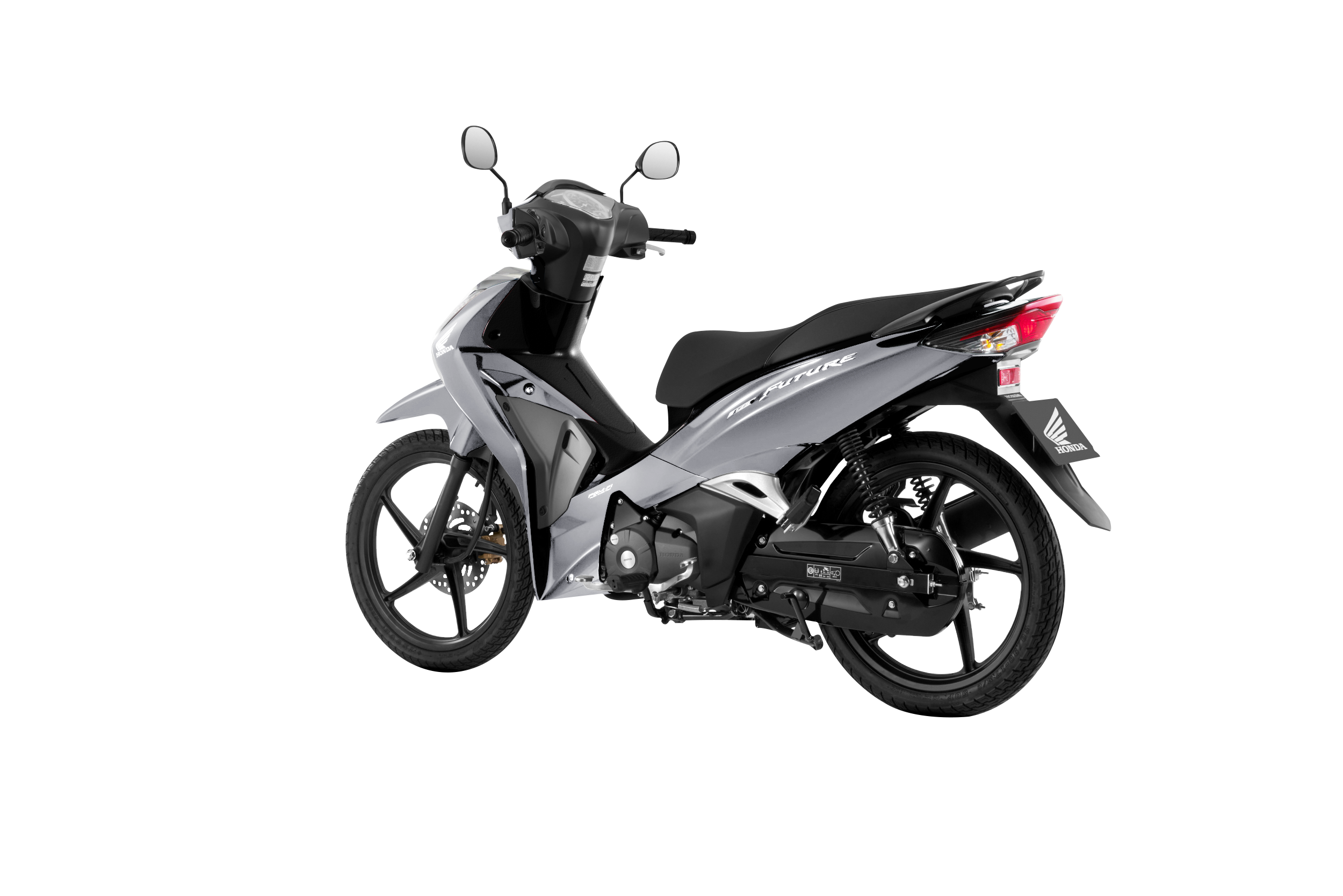 Future 125 FI — Đặc biệt — 2026 — màu Bạc đen xám, góc nhìn 4