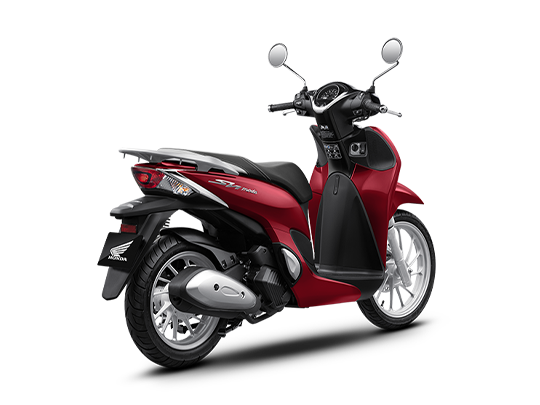 SH Mode | Cao Cấp |  2024 — màu Đỏ đen, góc nhìn 4