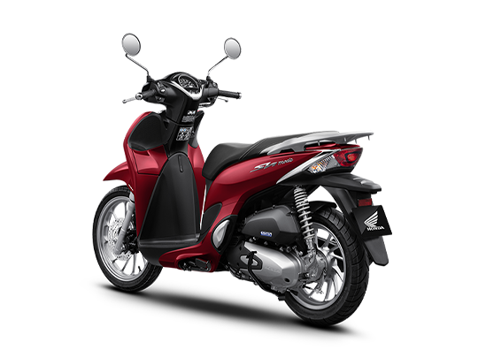 SH Mode | Cao Cấp |  2024 — màu Đỏ đen, góc nhìn 6