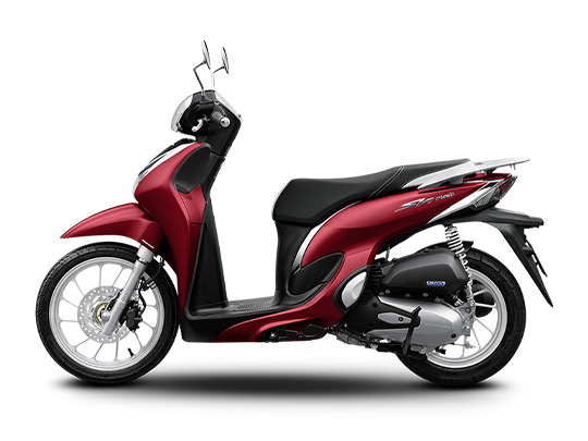 SH Mode | Cao Cấp |  2024 — màu Đỏ đen, góc nhìn 7