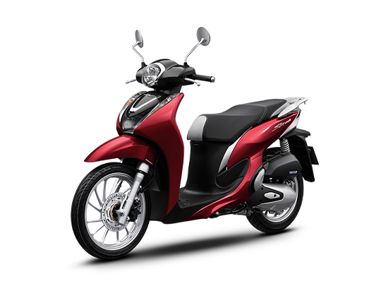 SH Mode | Cao Cấp |  2024 — màu Đỏ đen, góc nhìn 8