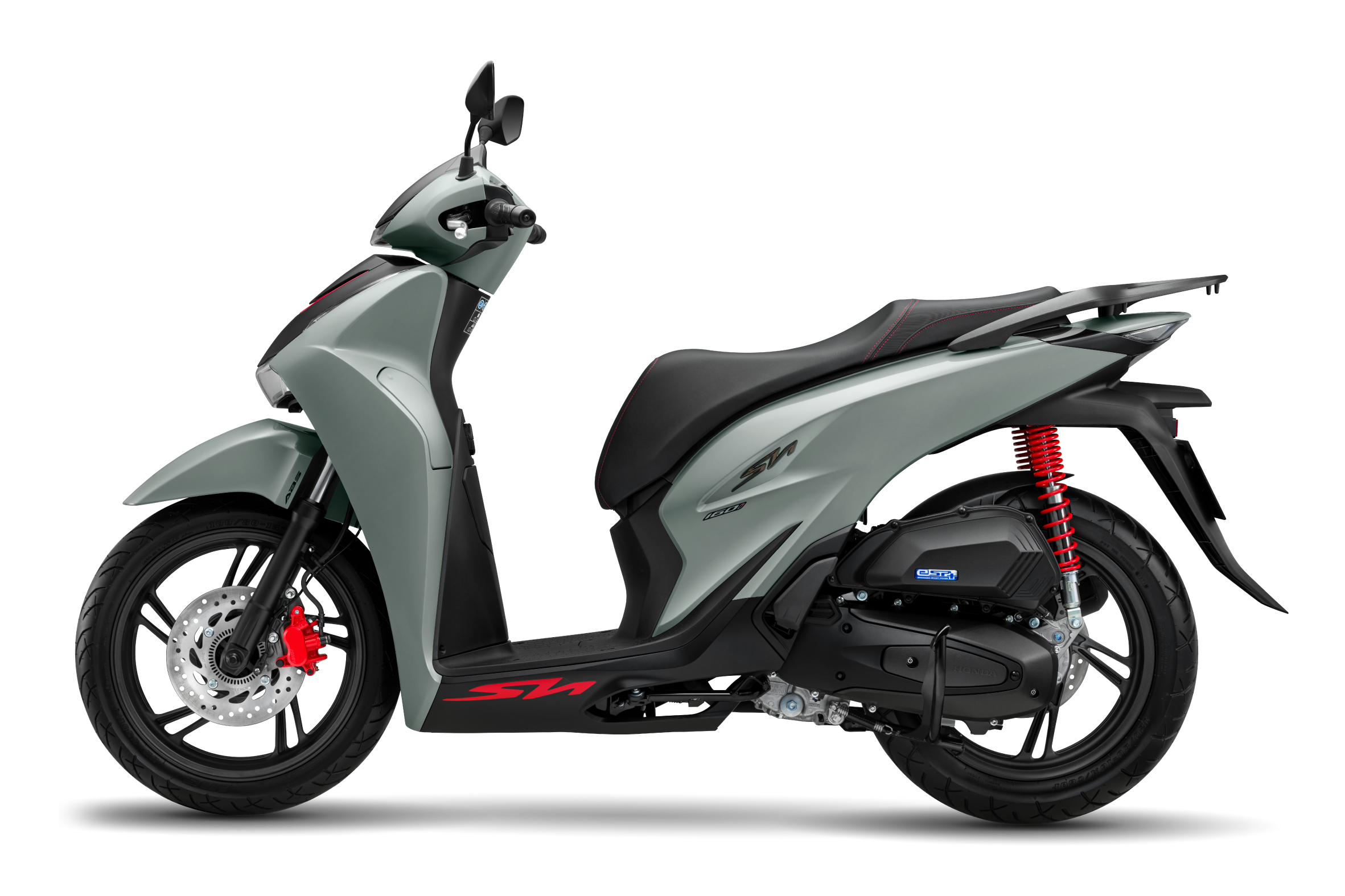 SH160i/125i — SH160i Thể Thao — 2026 — màu Xám Đen Đỏ, góc nhìn 5