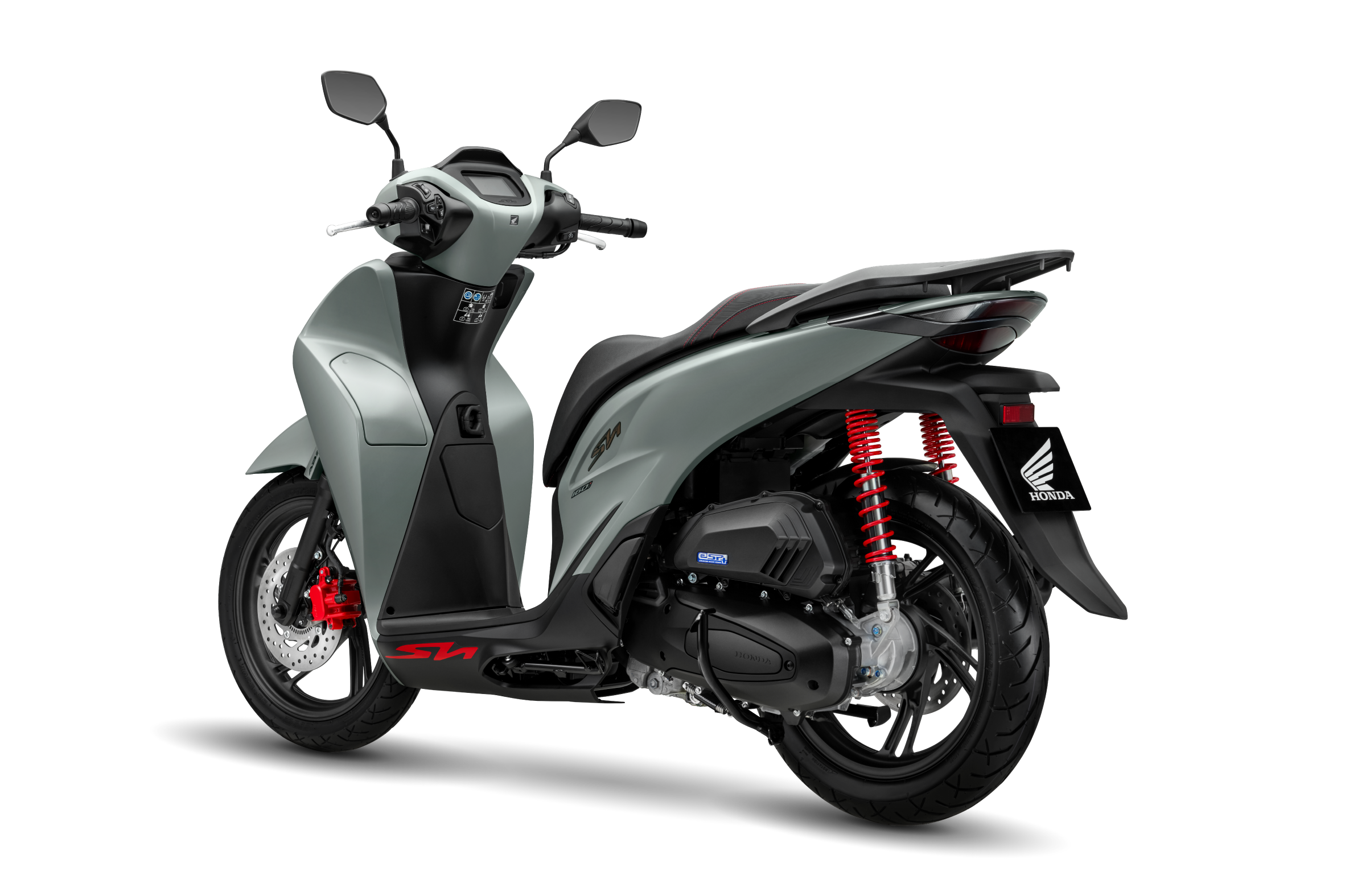 SH160i/125i — SH160i Thể Thao — 2026 — màu Xám Đen Đỏ, góc nhìn 6