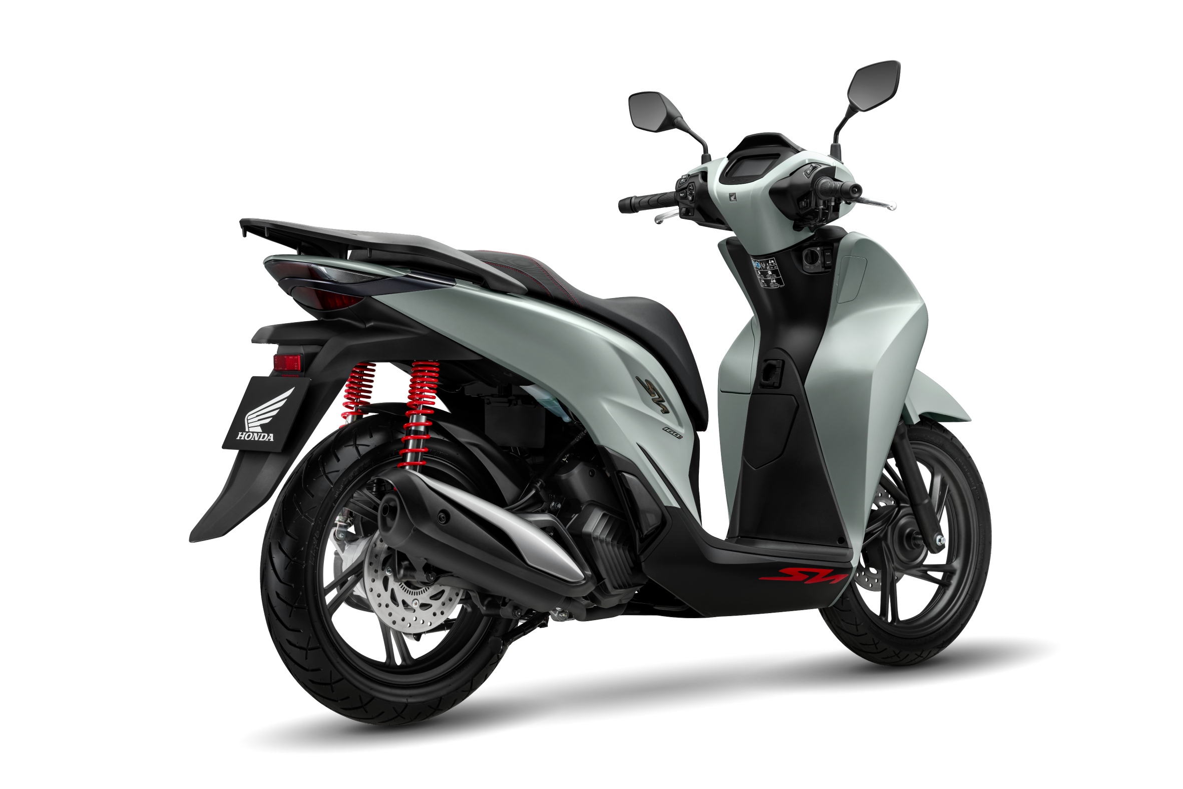 SH160i/125i — SH160i Thể Thao — 2026 — màu Xám Đen Đỏ, góc nhìn 8