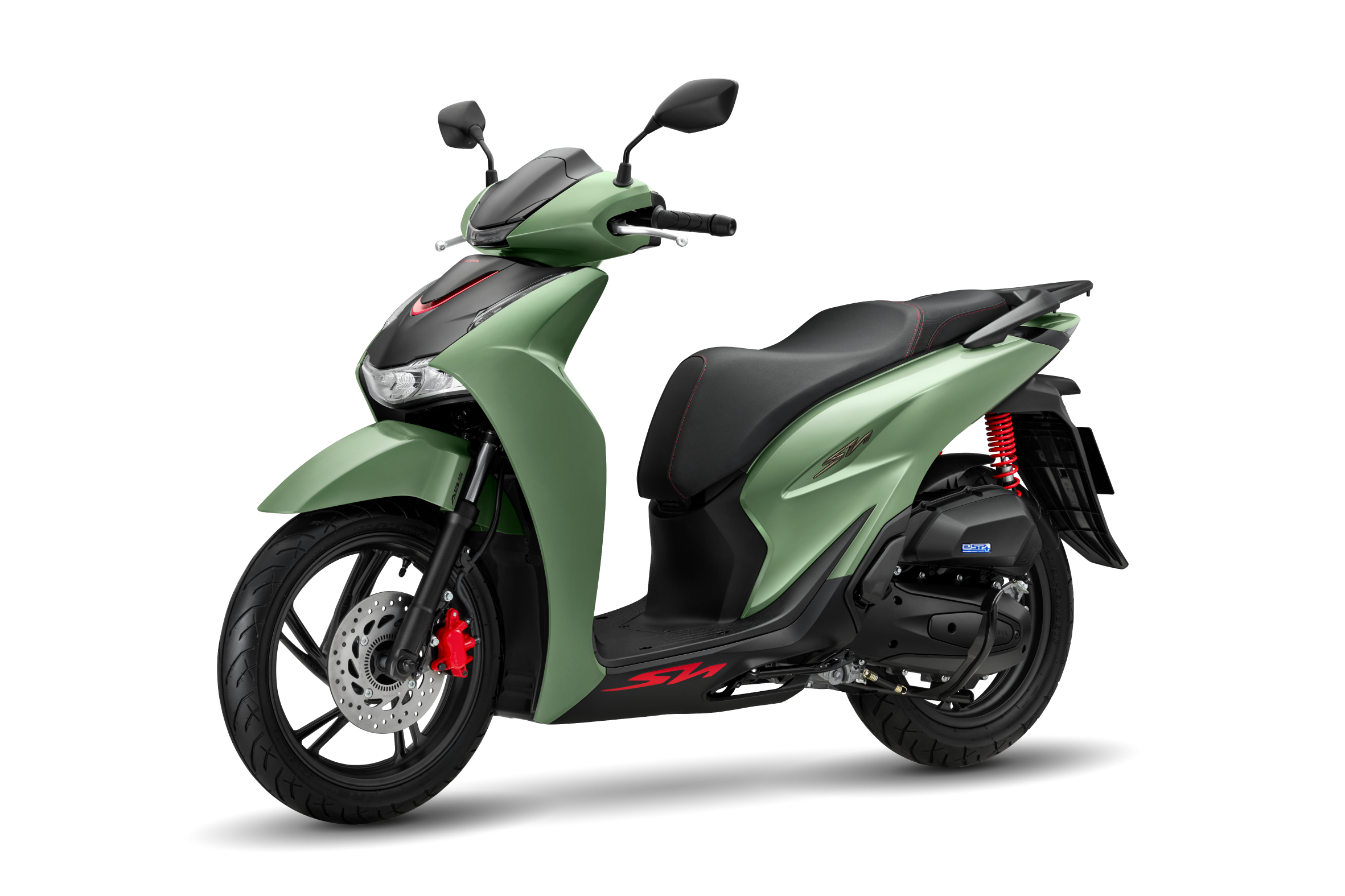 SH160i/125i — SH125i Thể Thao — 2026 — màu Xanh Đen Đỏ, góc nhìn 4