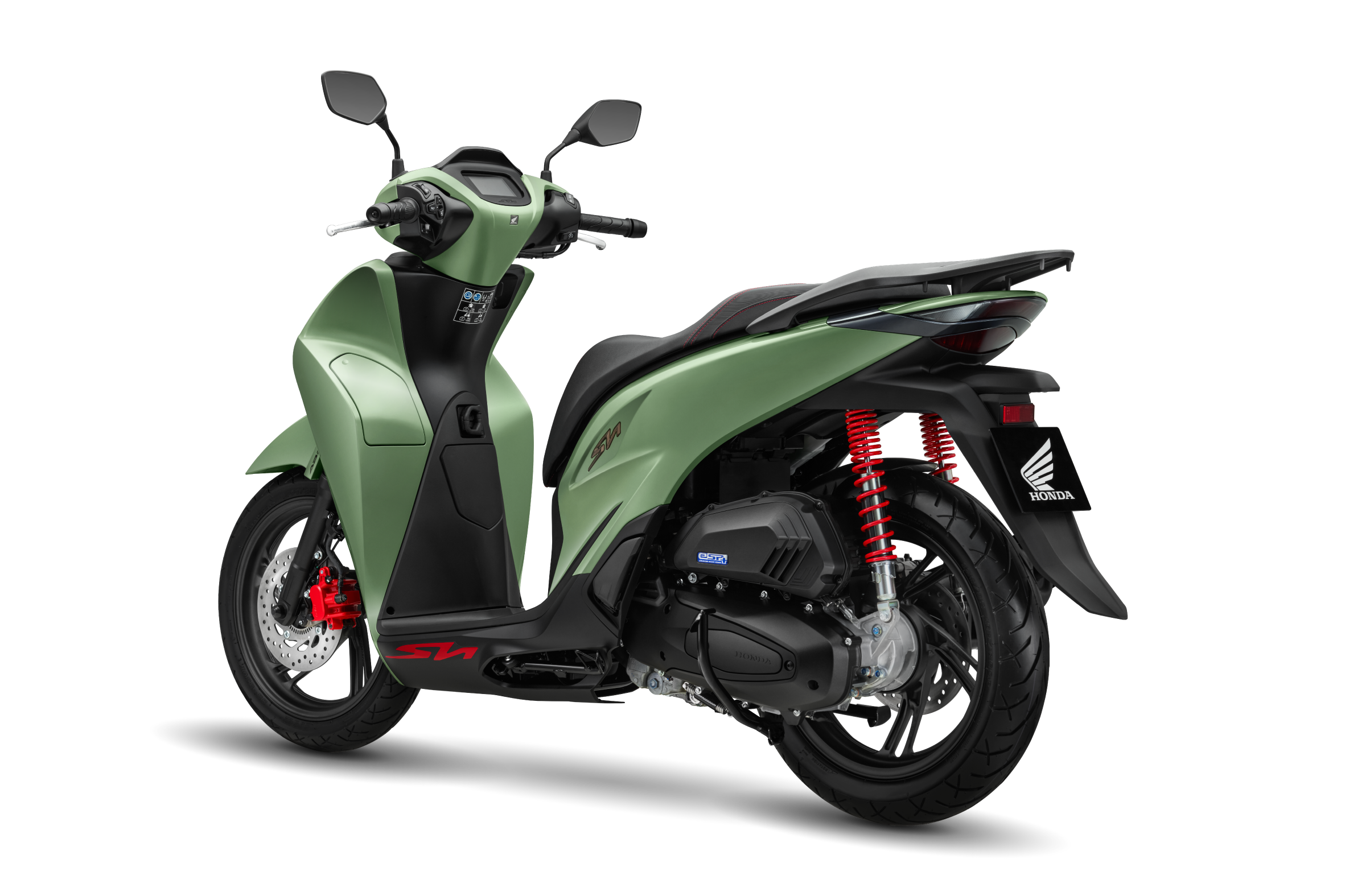 SH160i/125i — SH125i Thể Thao — 2026 — màu Xanh Đen Đỏ, góc nhìn 6