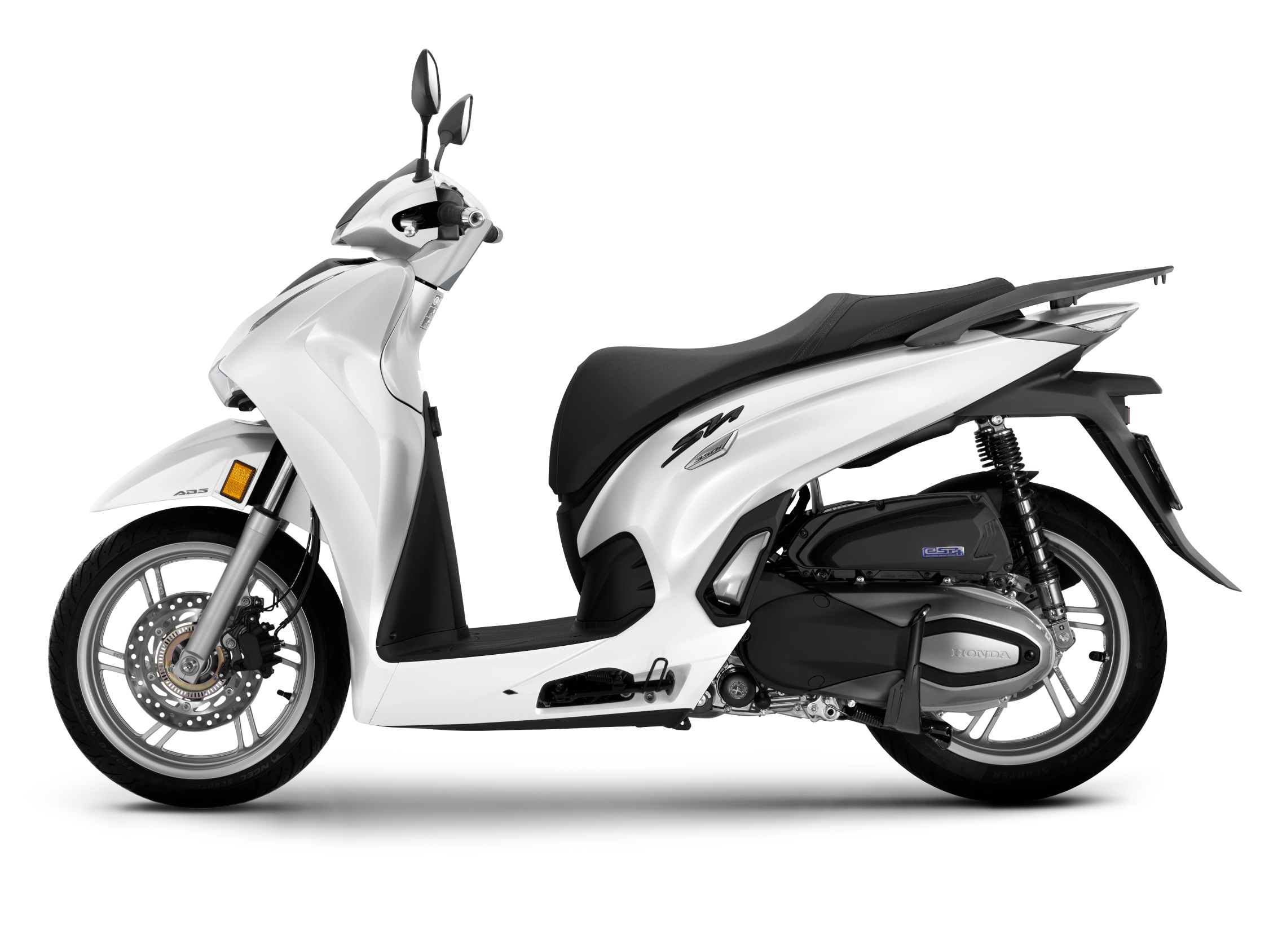SH350i | Cao Cấp | 2025 — màu Trắng Đen, góc nhìn 3
