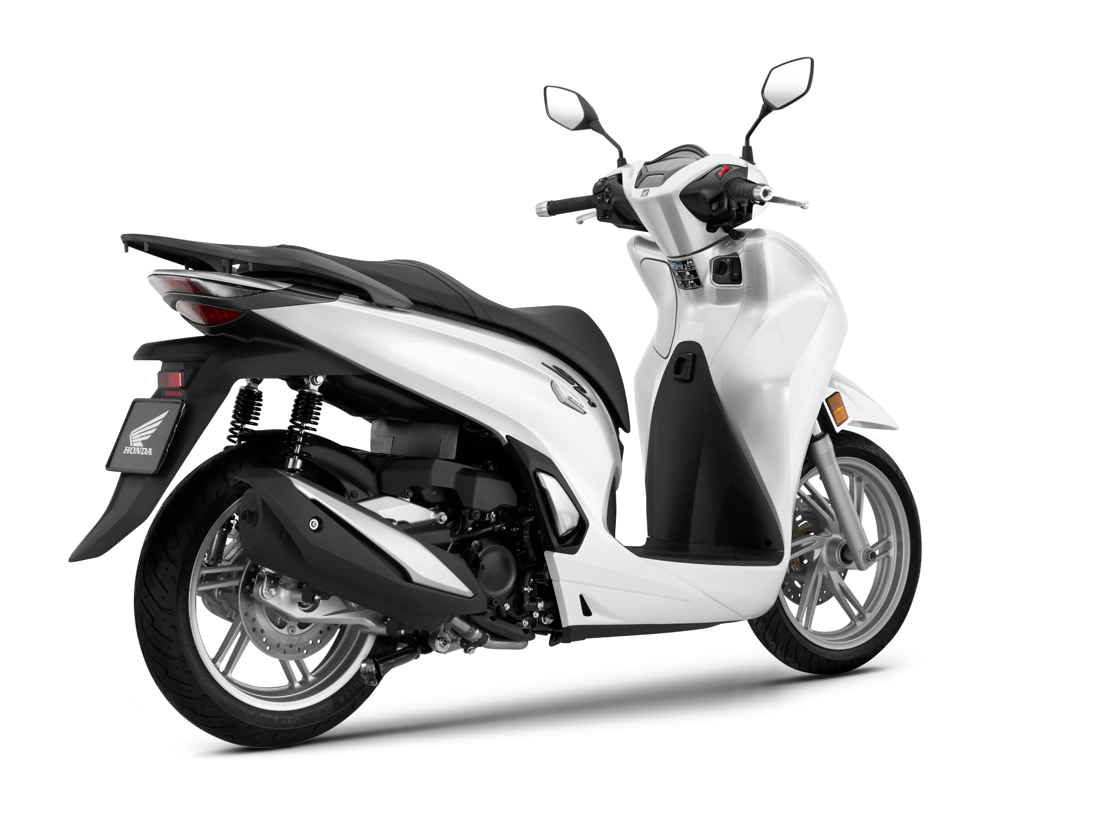 SH350i | Cao Cấp | 2025 — màu Trắng Đen, góc nhìn 6