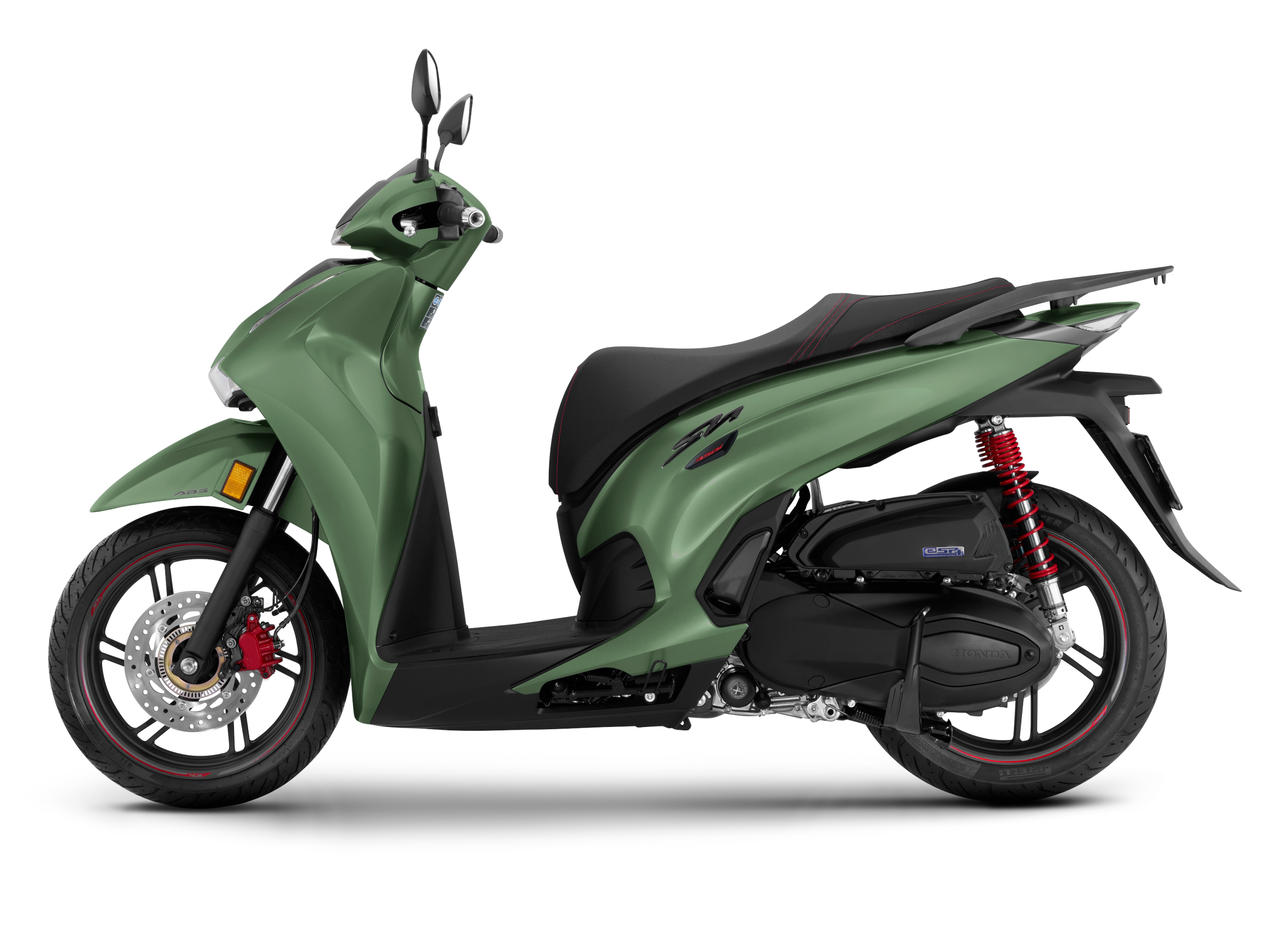 SH350i | Thể Thao | 2025 — màu Xanh đen, góc nhìn 3