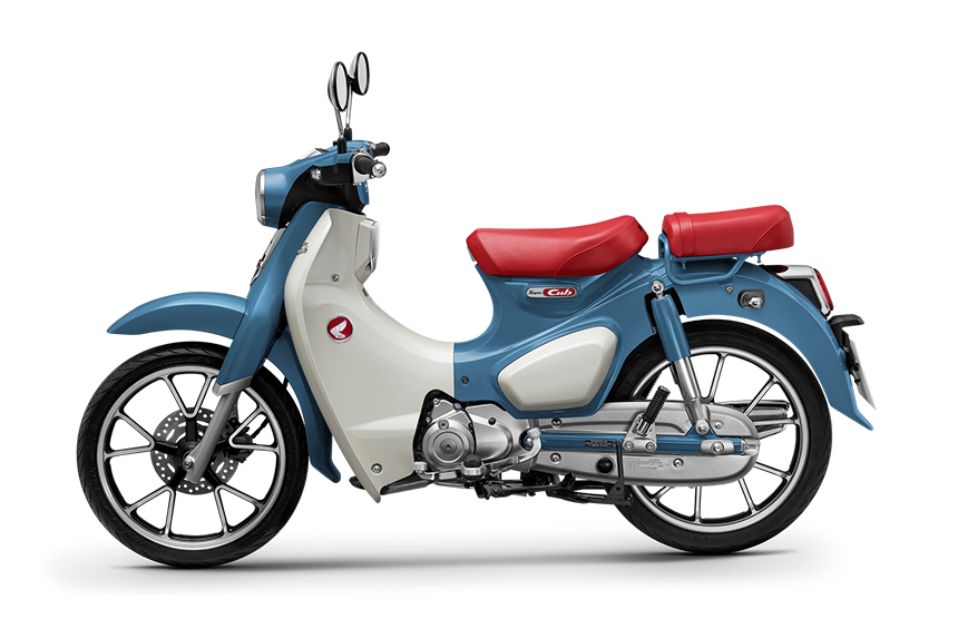 Super Cub C125 | Tiêu Chuẩn | 2025 — màu Xanh Dương, góc nhìn 3
