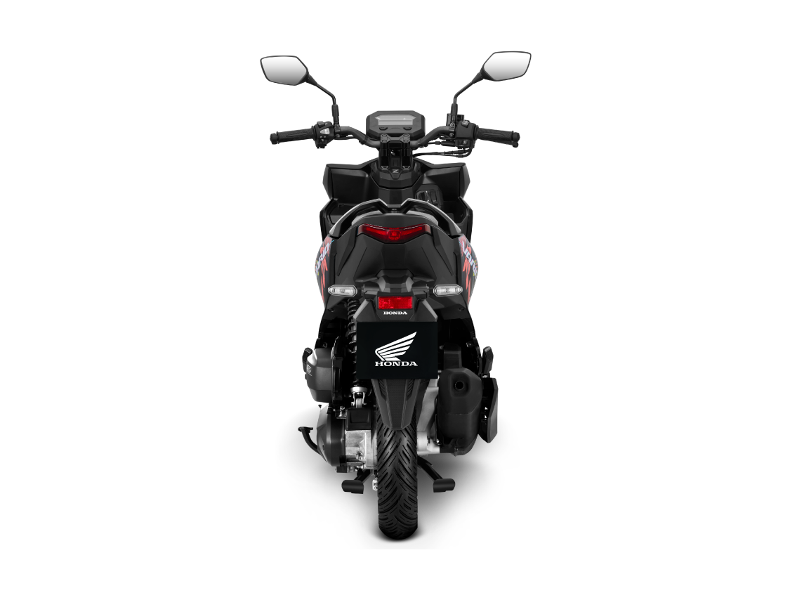Vario 125 — Street — 2027 — màu Đen/Vành Cam, góc nhìn 5