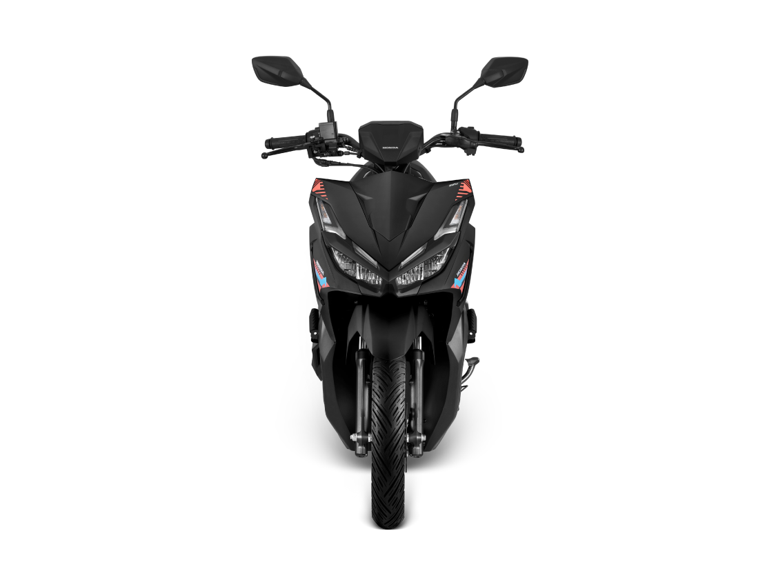 Vario 125 — Street — 2027 — màu Đen/Vành Cam, góc nhìn 1