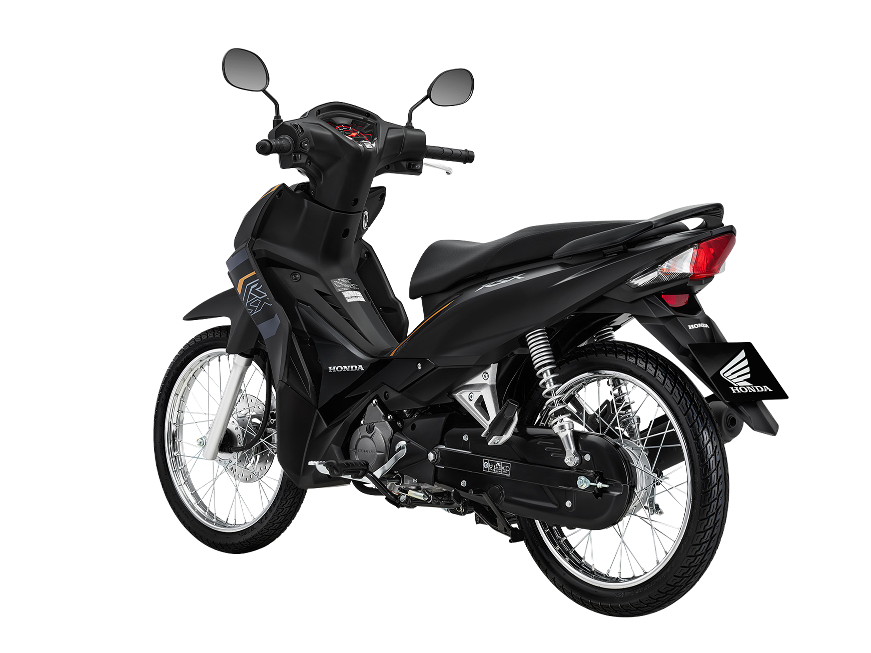 Wave RSX FI 110 | Đặc Biệt | 2024 — màu Đen, góc nhìn 6