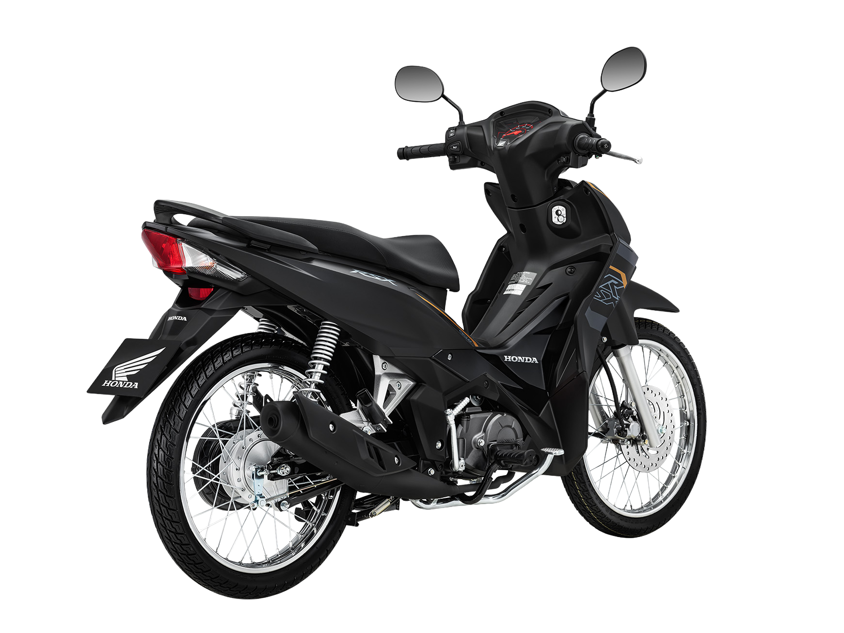 Wave RSX FI 110 | Đặc Biệt | 2024 — màu Đen, góc nhìn 8