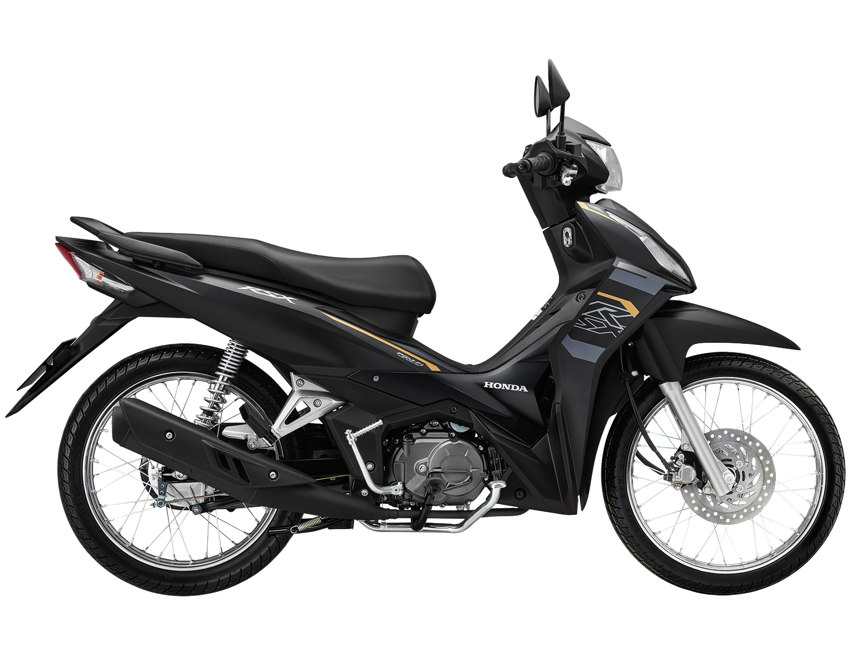 Wave RSX FI 110 | Đặc Biệt | 2024 — màu Đen, góc nhìn 1