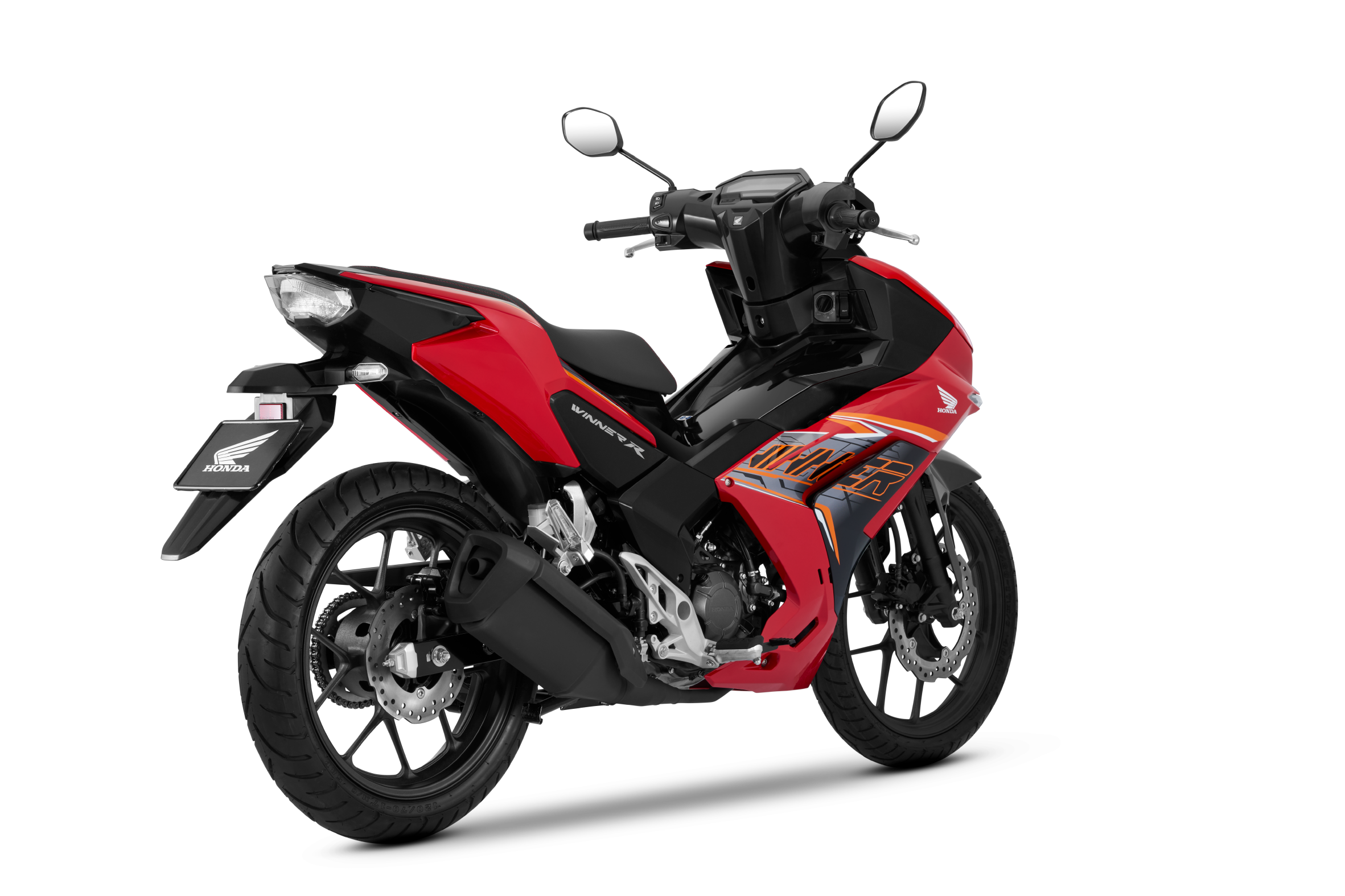 WINNER R — Tiêu Chuẩn — 2026 — màu Đỏ Đen, góc nhìn 6
