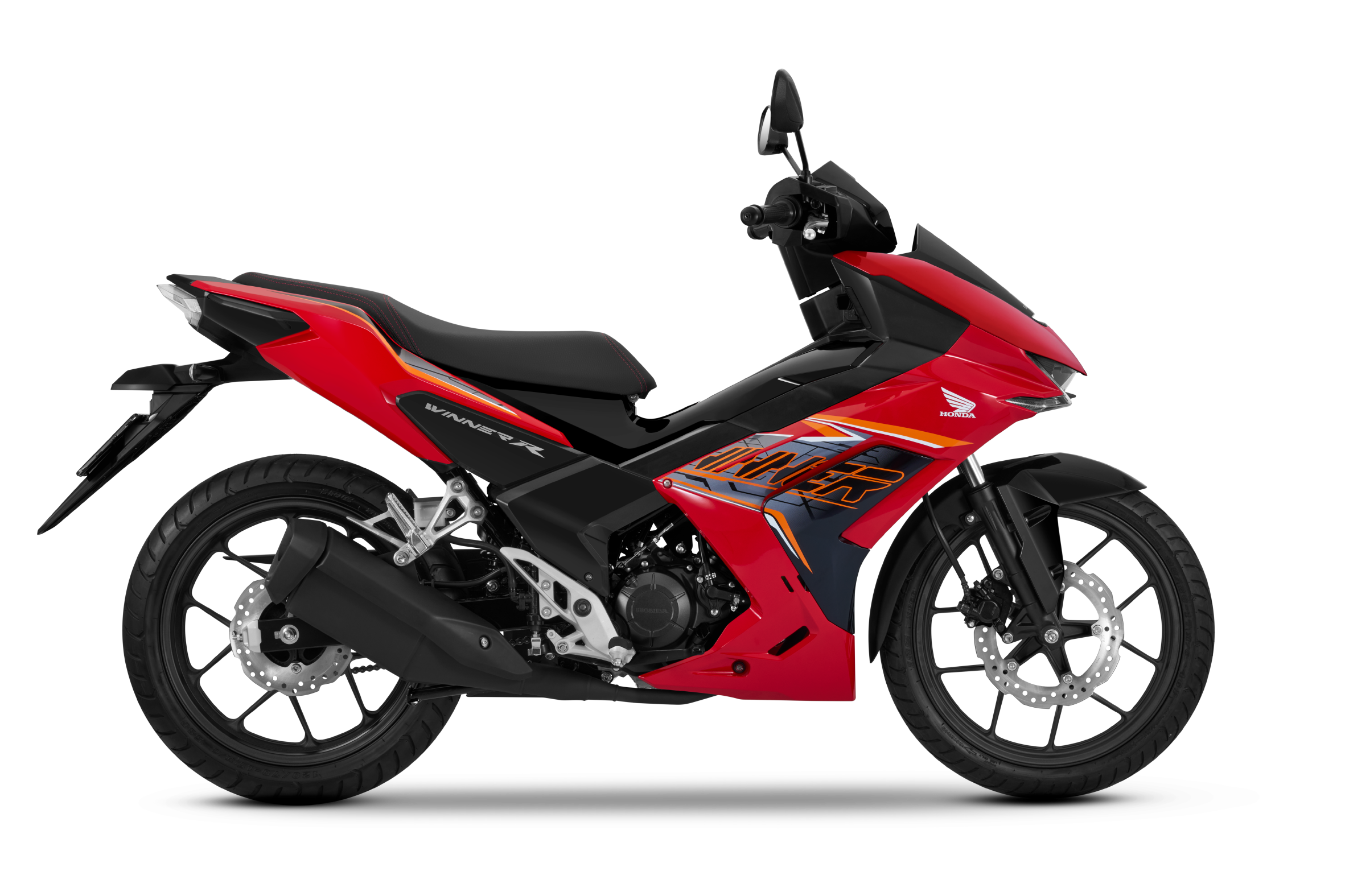 WINNER R — Tiêu Chuẩn — 2026 — màu Đỏ Đen, góc nhìn 7