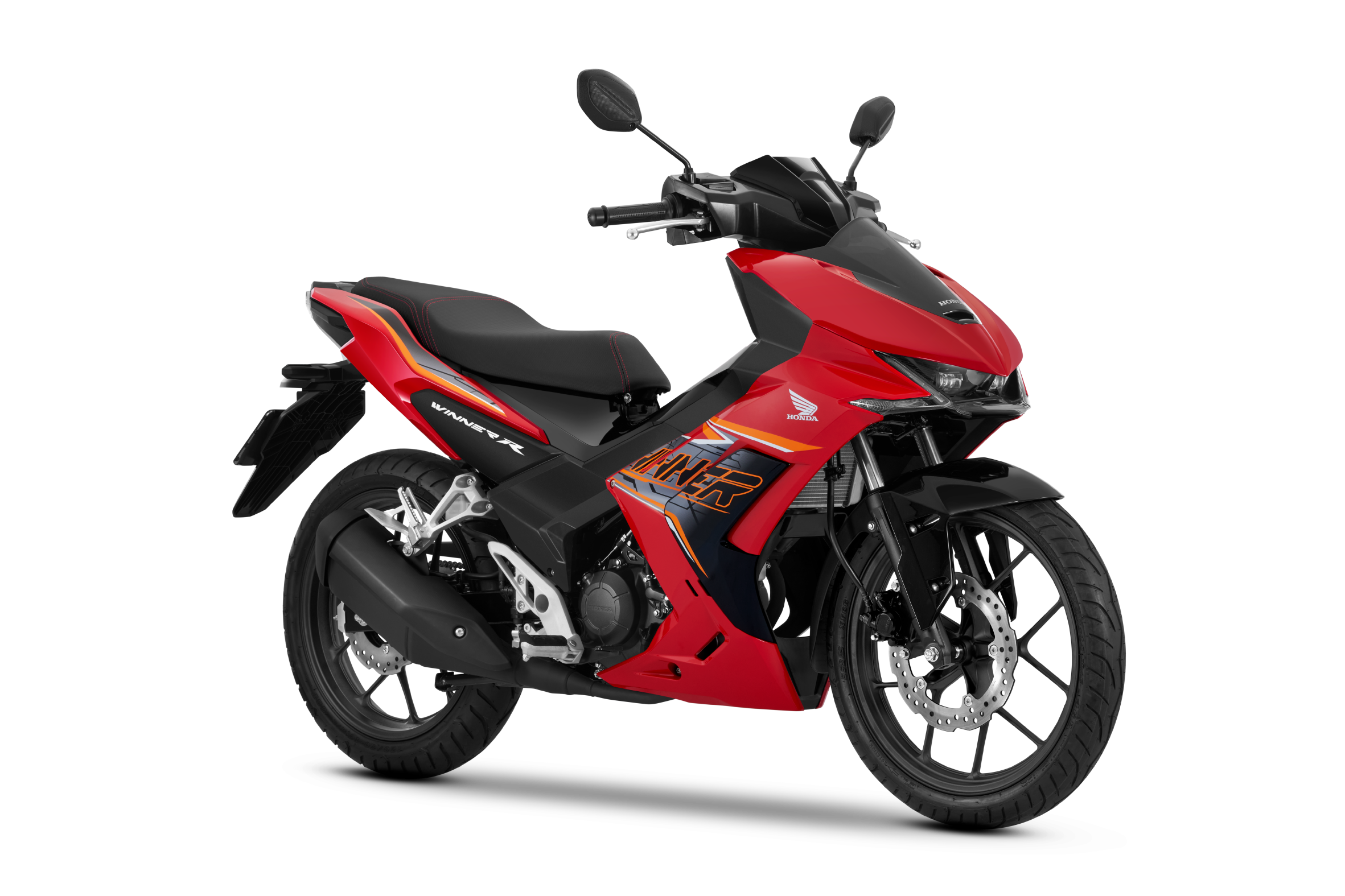 WINNER R — Tiêu Chuẩn — 2026 — màu Đỏ Đen, góc nhìn 8